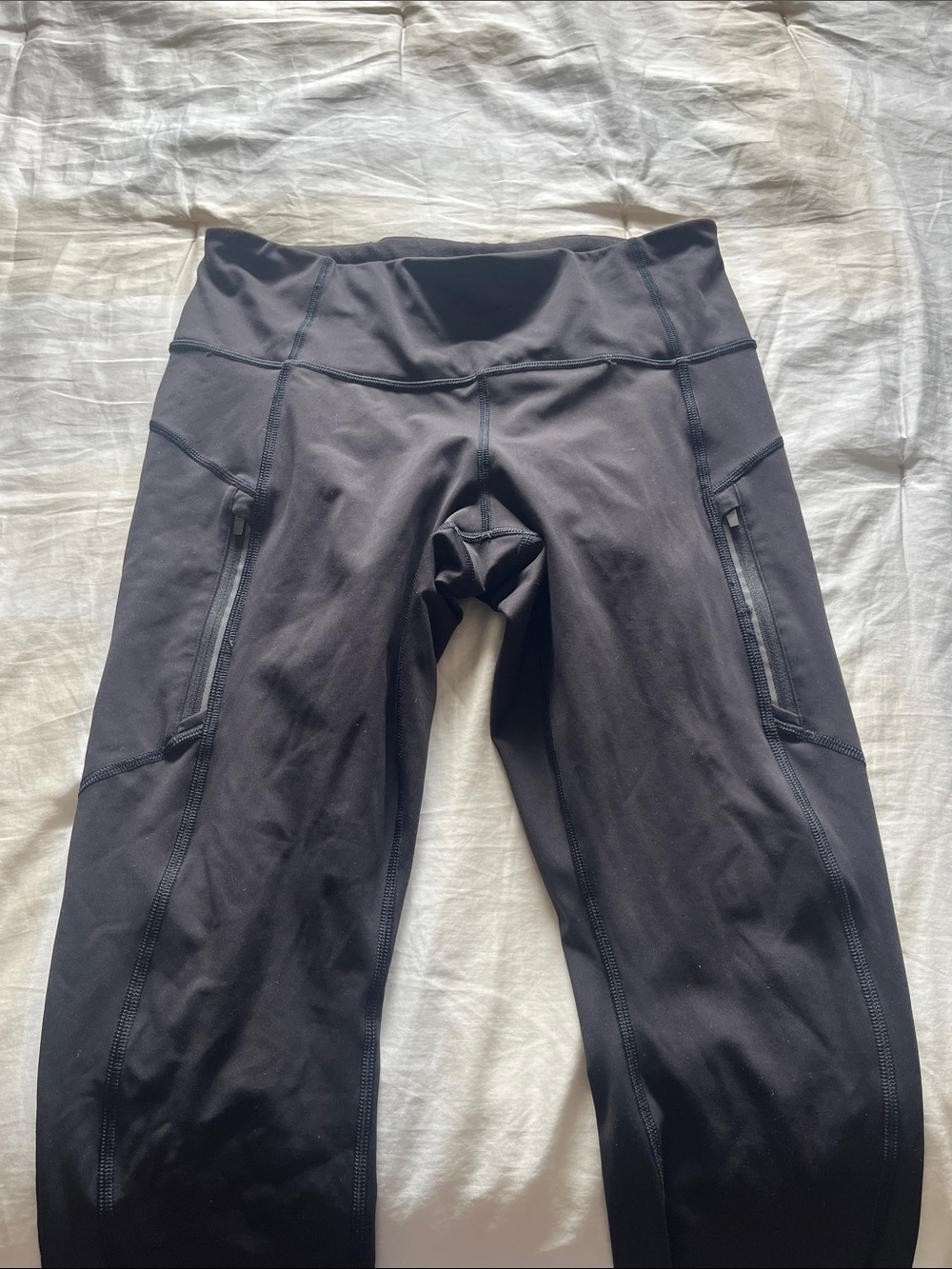 Athleta Black Rainier 7/8 Tight Leggings